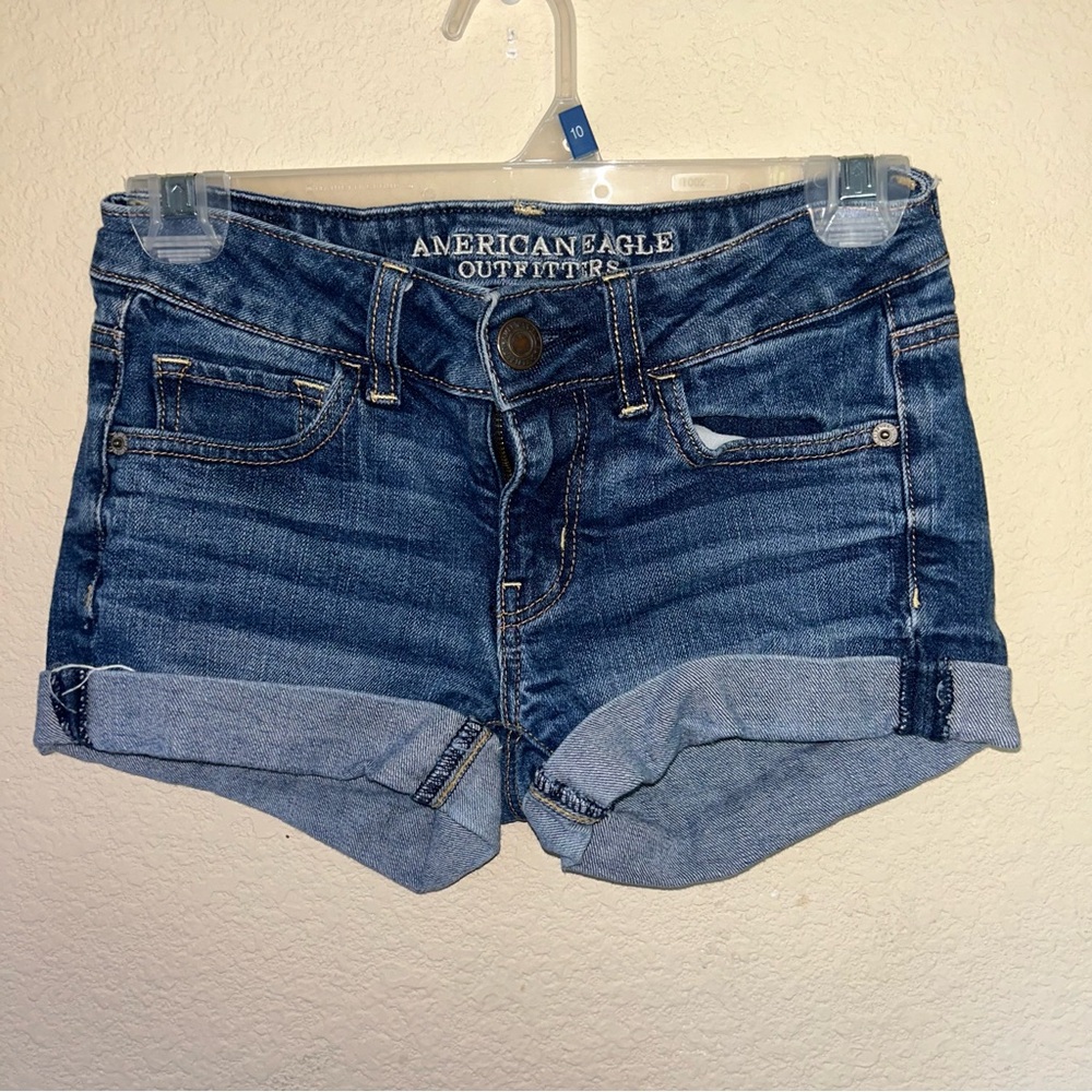 Size 0 American Eagle Outfitters Stretch Denim Shorts